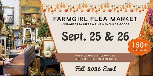 Fall 2026 Farmgirl Flea Market