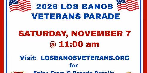 2026 Los Banos Veterans Parade