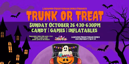 Lakewood Presbyterian Trunk or Treat