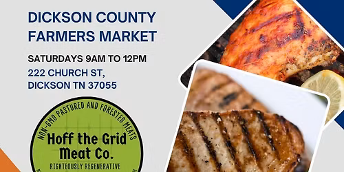 Hoff the Grid Meat Co. @ the Dickson County Farmers Market
