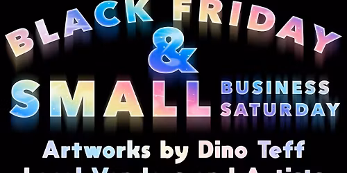 Black Friday & Small Biz Sat @ Art Party