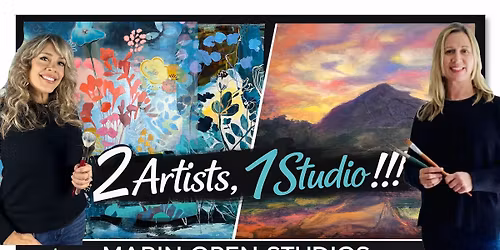 Marin Open Studios - Teal Collins and Shaney Fago