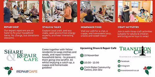 Crich Share & Repair Cafe