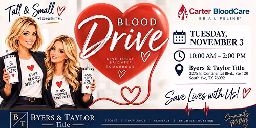 Tall & Small\u2019s Hearts in Action Blood Drive: We Conquer It All, One Pint at a Time!
