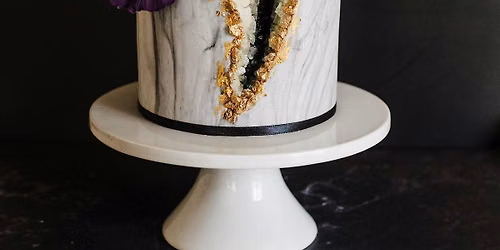 Geode, Fondant Cake Decorating Class