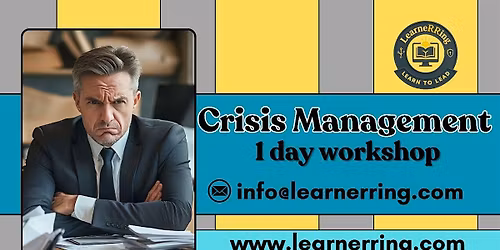 Crisis Management 1 Day Workshop | El Paso, TX