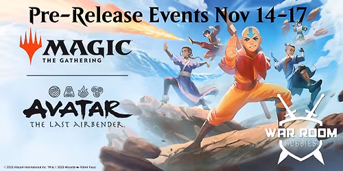 Magic the Gathering Avatar Pre-Release Weekend