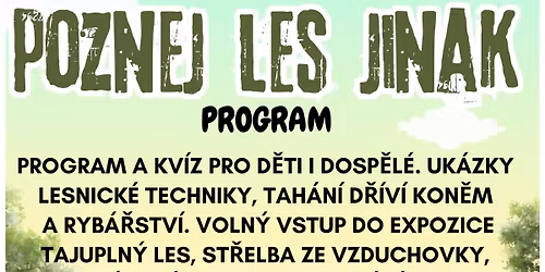 Poznej les jinak - Den otev\u0159en\u00fdch les\u016f