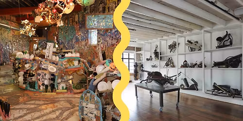 Magic Gardens Studio & Dina Wind Art Foundation\/John Wind Studio Combo Tour