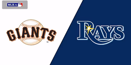San Francisco Giants at Tampa Bay Rays