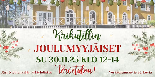 Krikutillin joulumyyj\u00e4iset
