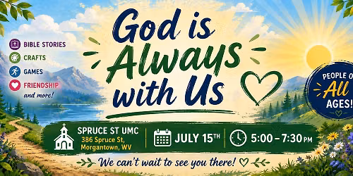 God is Always With Us: VBS for kids and adults!