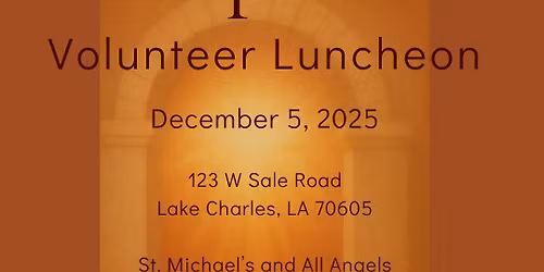 Volunteer Luncheon