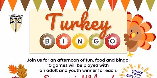 TURKEY BINGO
