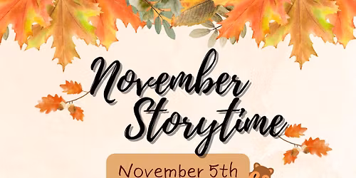 Wednesday Morning Story Time