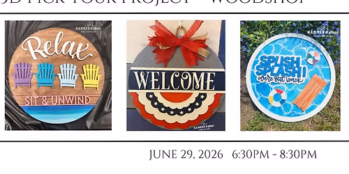 3D Pick Your Project \u2013 Woodshop