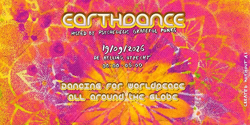 PGP hosts 'Earthdance 2026 - Utrecht' (party for peace & charity)