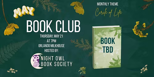May Book Club 1 -  TBD