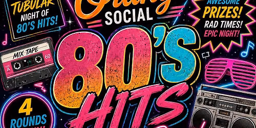 80 Hits Music Bingo @ Orange Social