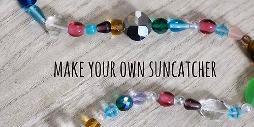 make your own suncatcher at modest roots brewing 