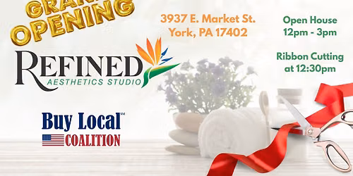 Grand Opening & Ribbon Cutting at Refined Aesthetics Studio