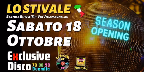 LO STIVALE DISCO 70s80s90s00s