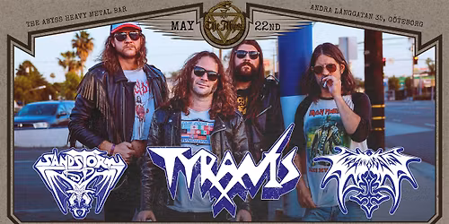 MUSKELROCK PRE-PARTY WEEKEND, TYRANIS, SANDSTORM, TYRANOSATAN.