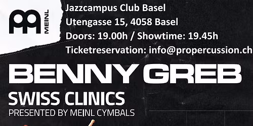 Benny Greb Drum Clinic