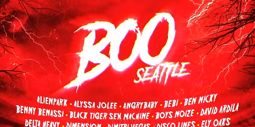 Boo Seattle - 2 Day Pass at WaMu Theater - Seattle