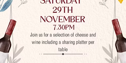Wine & Cheese Night
