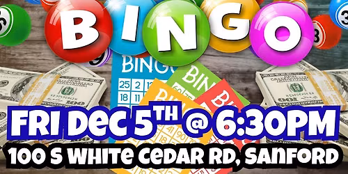 Bingo Night @ Camp House Bar & Grill Sanford