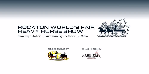 Rockton World's Fair Heavy Horse Show