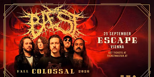BAEST - Colossal European Tour 2026