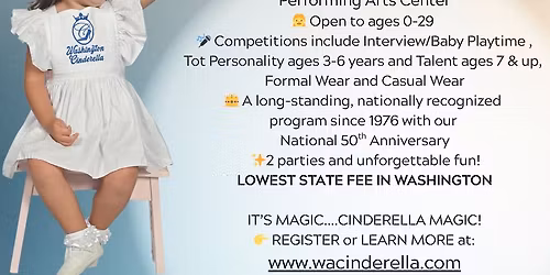 2026 WASHINGTON CINDERELLA STATE PAGEANT