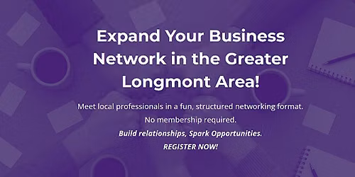 TableTop Networking Longmont Area - July 2026