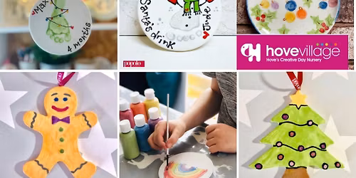 Paint your own Christmas at Hove Village