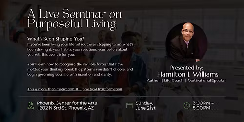Programmed for Success: A Live Seminar on Purposeful Living