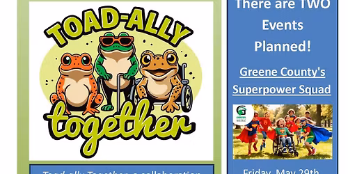 Toad-ally Together \u2013 No Registration
