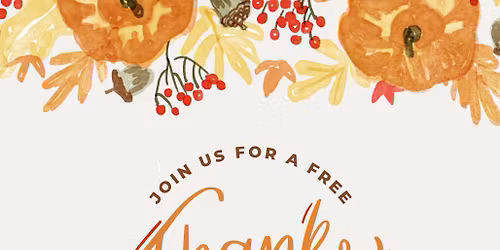Free Thanksgiving Community Meal