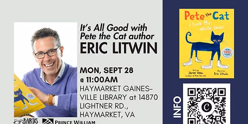 It's All Good with Pete the Cat author Eric Litwin