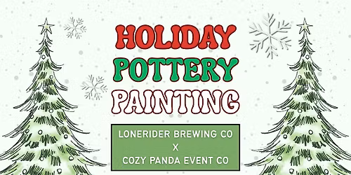 Holiday Pottery Painting
