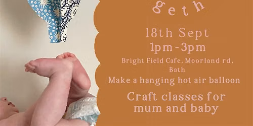 Craft workshop for new mums and babies
