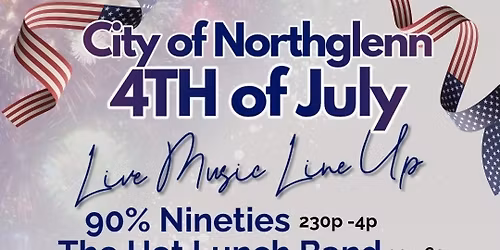 Rick Lewis Project at the City of Northglenn July 4th