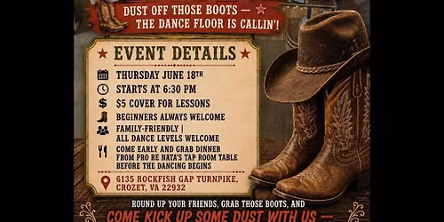Kickin\u2019 Country Line Dancin\u2019 at Pro Re Nata! \ud83e\udd20