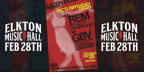 REM: Played by Lower Wolves + Guided By Voices: Played by Bright Paper Werewolves