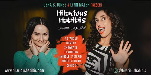 Hilarious Habibis (Middle Eastern comedy show) at Pound Arts