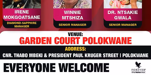 Forever Business Presentation Polokwane