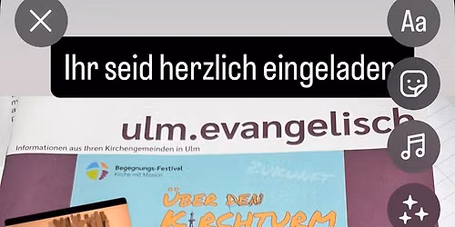 Begegnungsfestival Sunday 21 June.