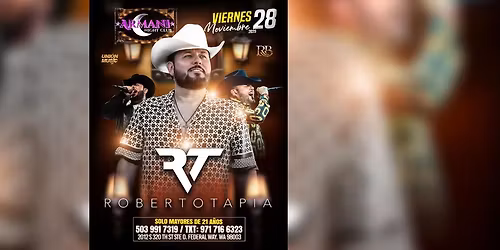 ROBERTO TAPIA  EN FEDERAL WAY