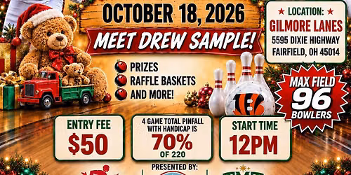Drew Samples Bengal's Bye Week Charity Tournament